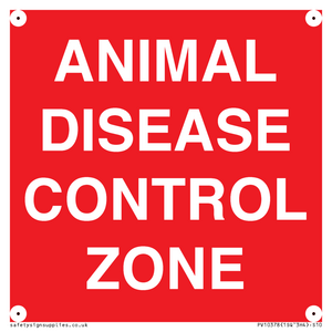 ANIMAL DISEASE CONTROL ZONE 